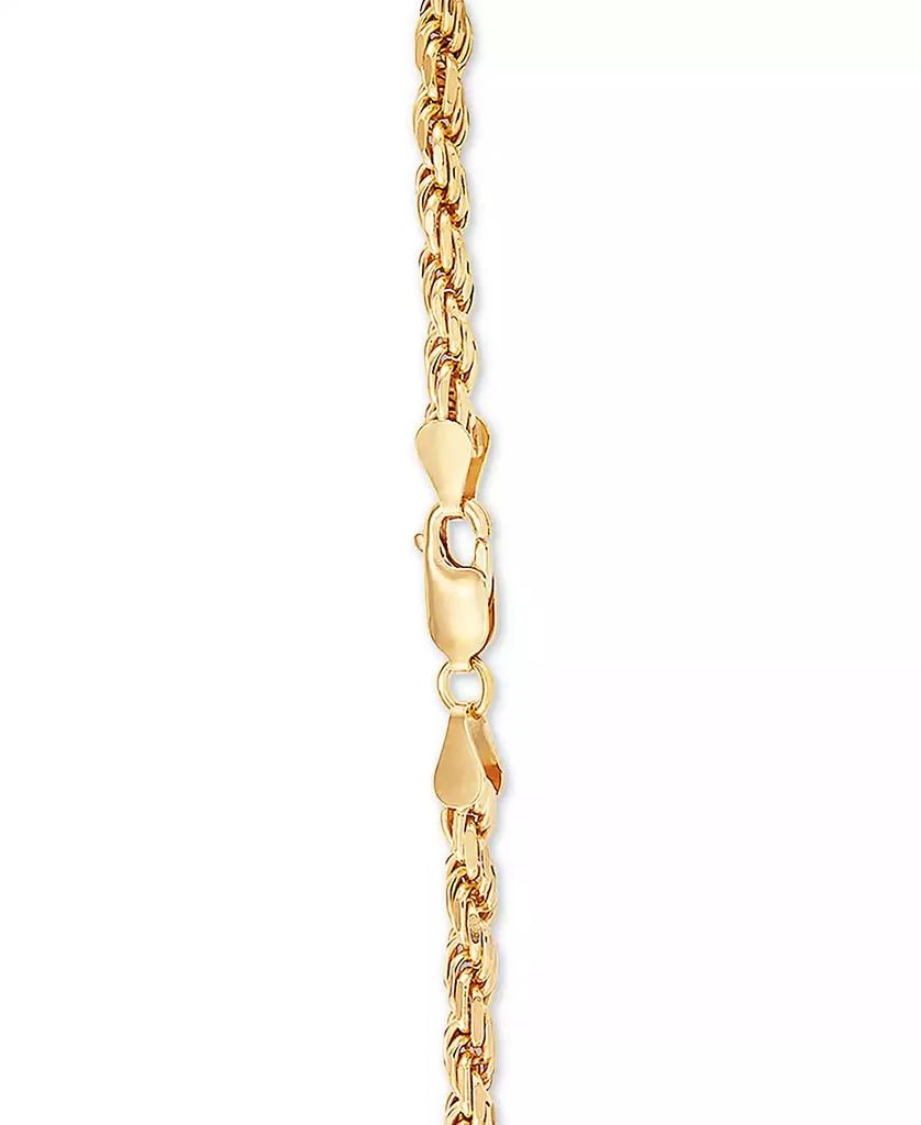 商品Macy's|Rope Link 22" Chain Necklace in Sterling Silver,价格¥1298,第5张图片详细描述