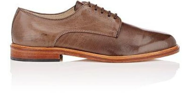 商品Barneys New York|Burnished Leather Bluchers,价格¥1320,第1张图片