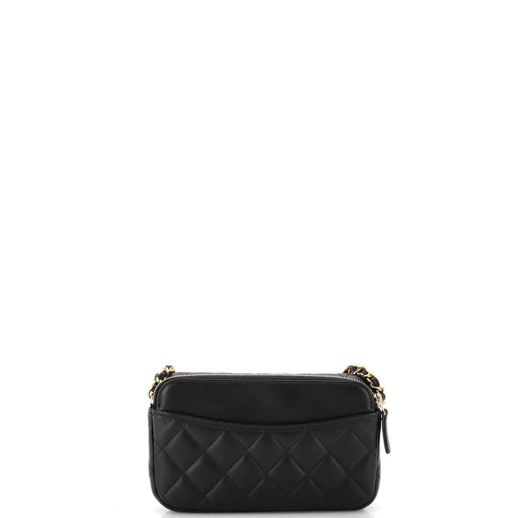 商品[二手商品] Chanel|18K Charms Classic Flap Phone Holder with Chain Quilted Lambskin,价格¥23414,第4张图片详细描述