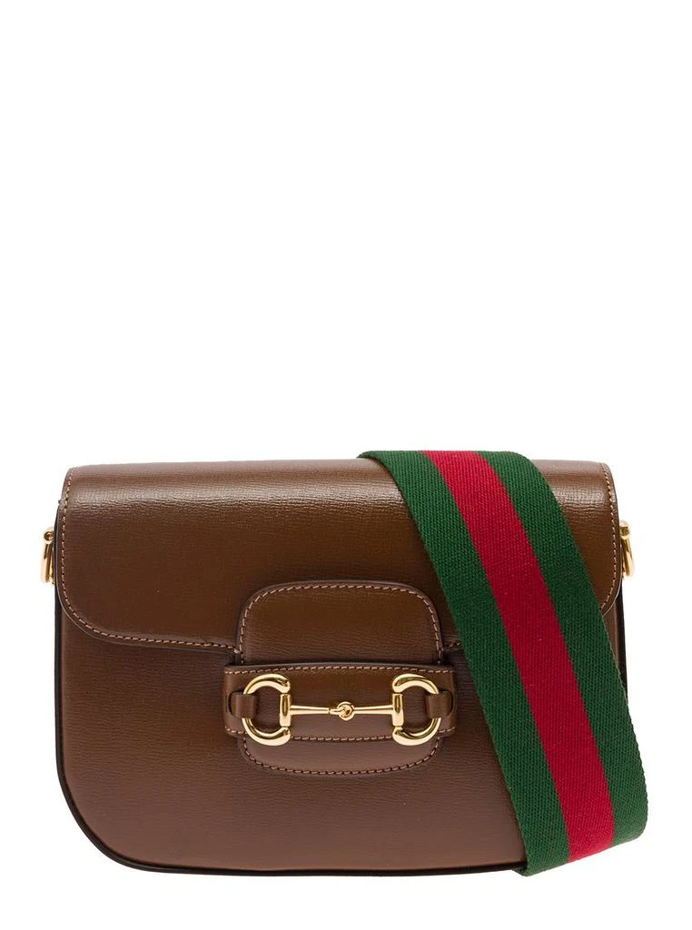 商品Gucci|Gucci Horsebit 1955 Mini Crossbody Bag,价格¥20118,第4张图片详细描述