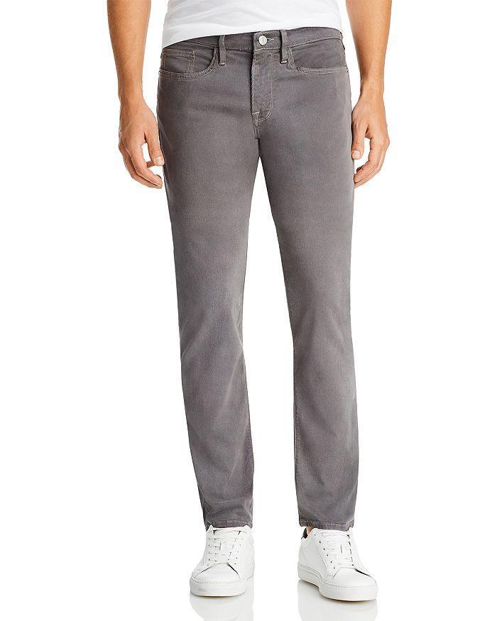 商品FRAME|L'Homme Slim Brushed Twill Pants,价格¥1422,第3张图片详细描述