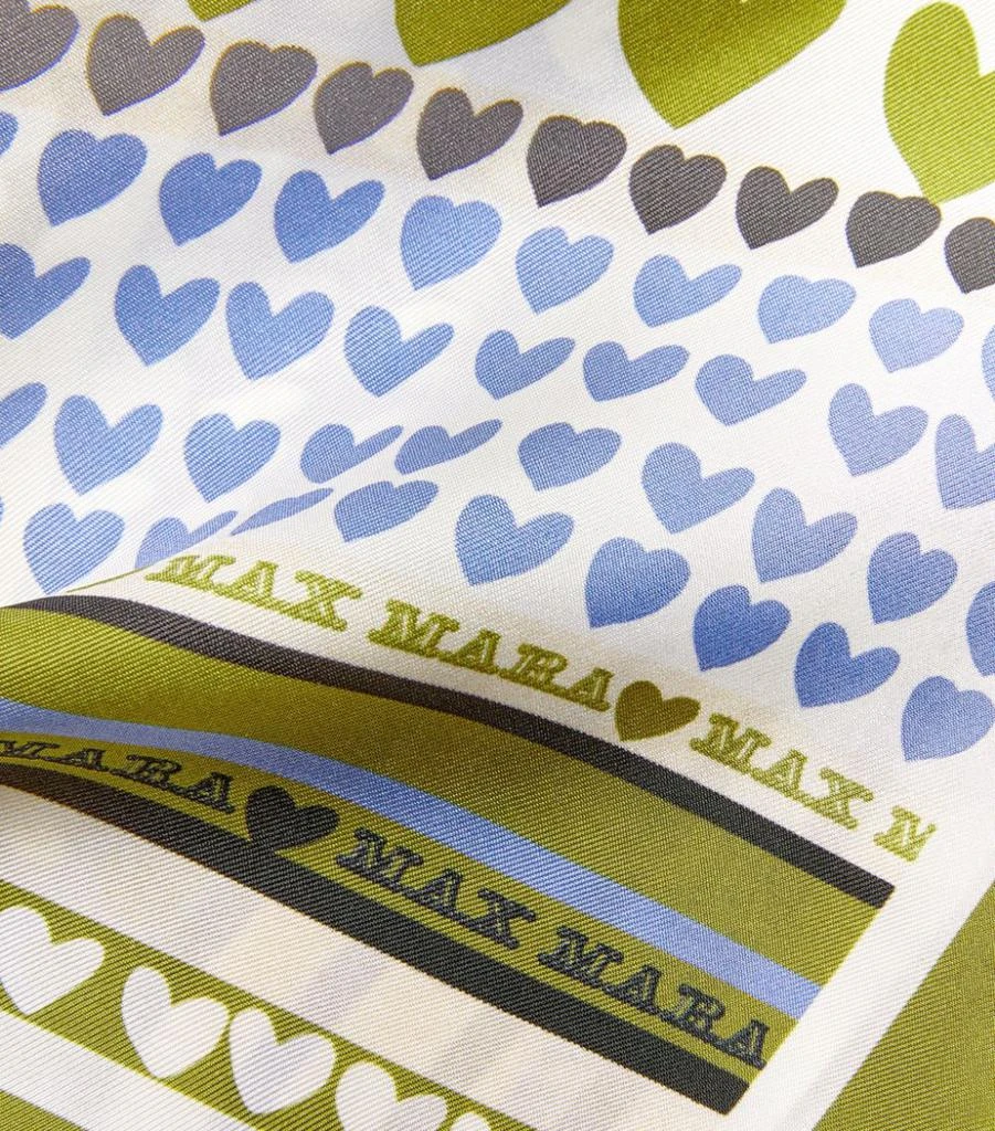 商品Max Mara|Silk Heart Scarf,价格¥2008,第4张图片详细描述