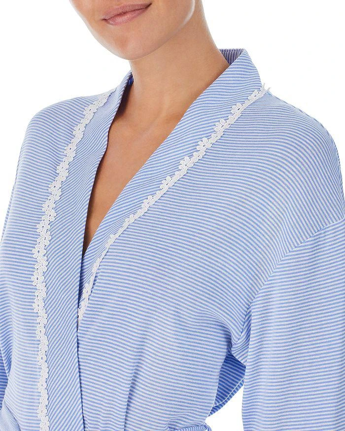 商品Eileen West|Striped Ruffled Daisy Chain Robe,价格¥581,第2张图片详细描述