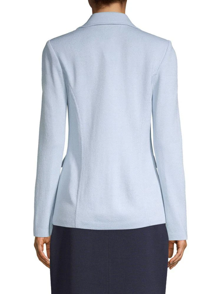 商品St. John|Simulated Pearl Wool-Blend Blazer,价格¥3430,第2张图片详细描述