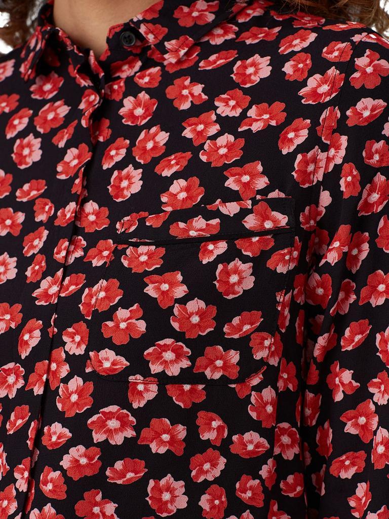 商品[二手商品] Ganni|Floral-Print Button Down Shirt,价格¥541,第5张图片详细描述