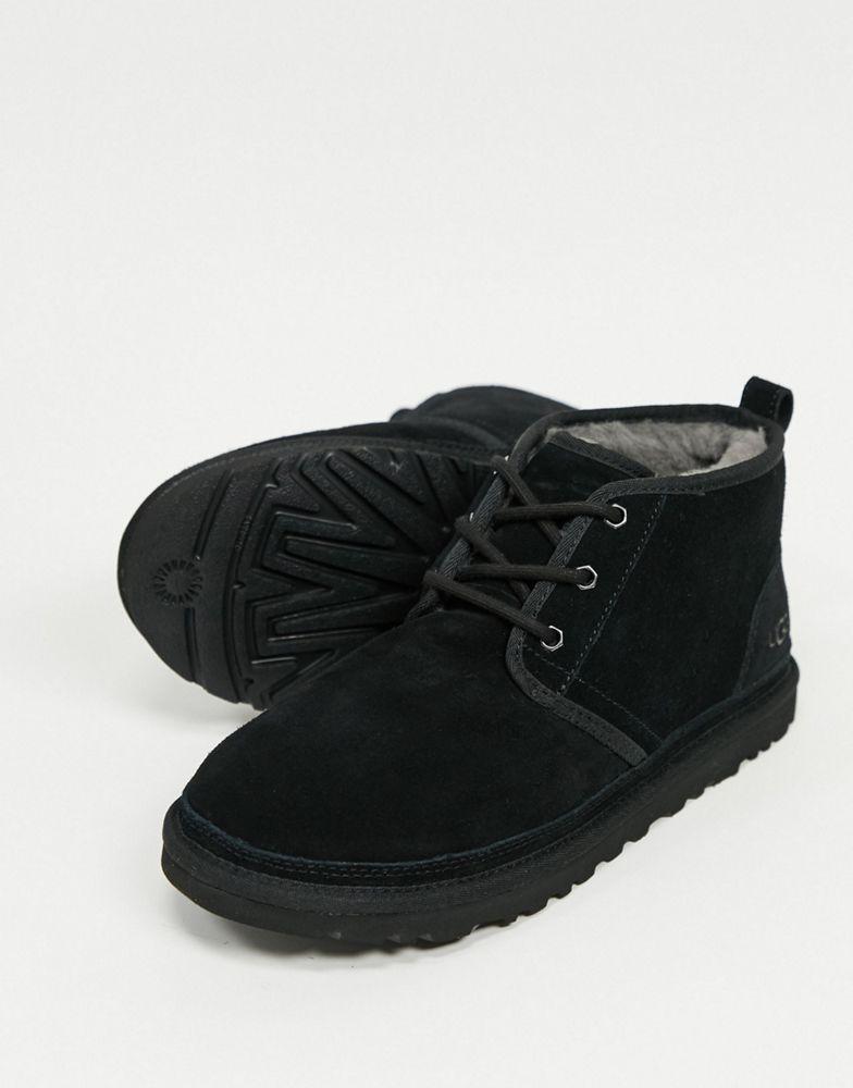 UGG neumel chukka boots in black商品第2张图片规格展示