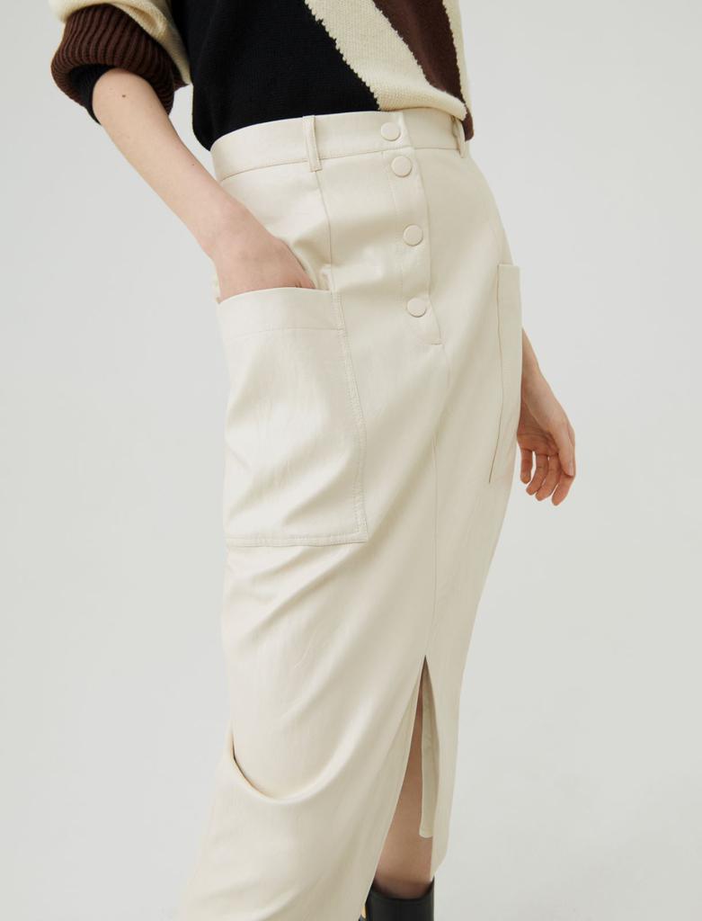 商品Marella|Coated skirt,价格¥1445,第5张图片详细描述