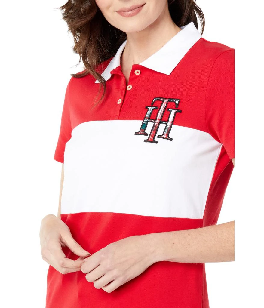 商品Tommy Hilfiger|Pieced Short Sleeve Polo,价格¥279,第3张图片详细描述