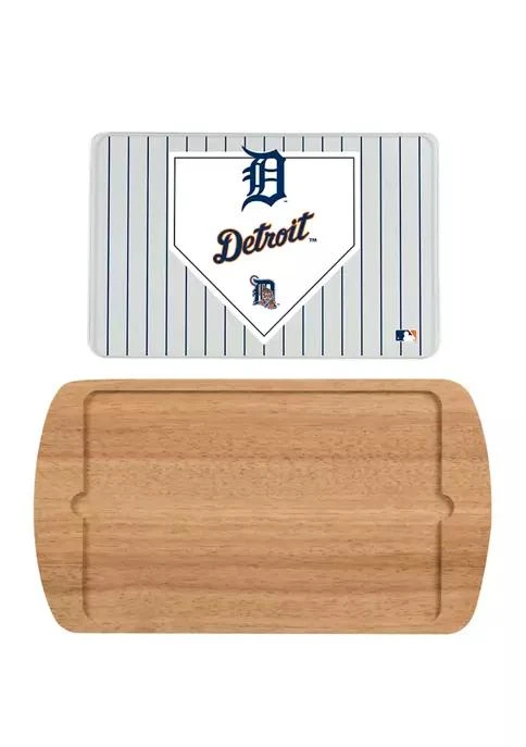 商品Toscana|Mlb Detroit Tigers Billboard Glass Top Serving Tray,价格¥541,第2张图片详细描述