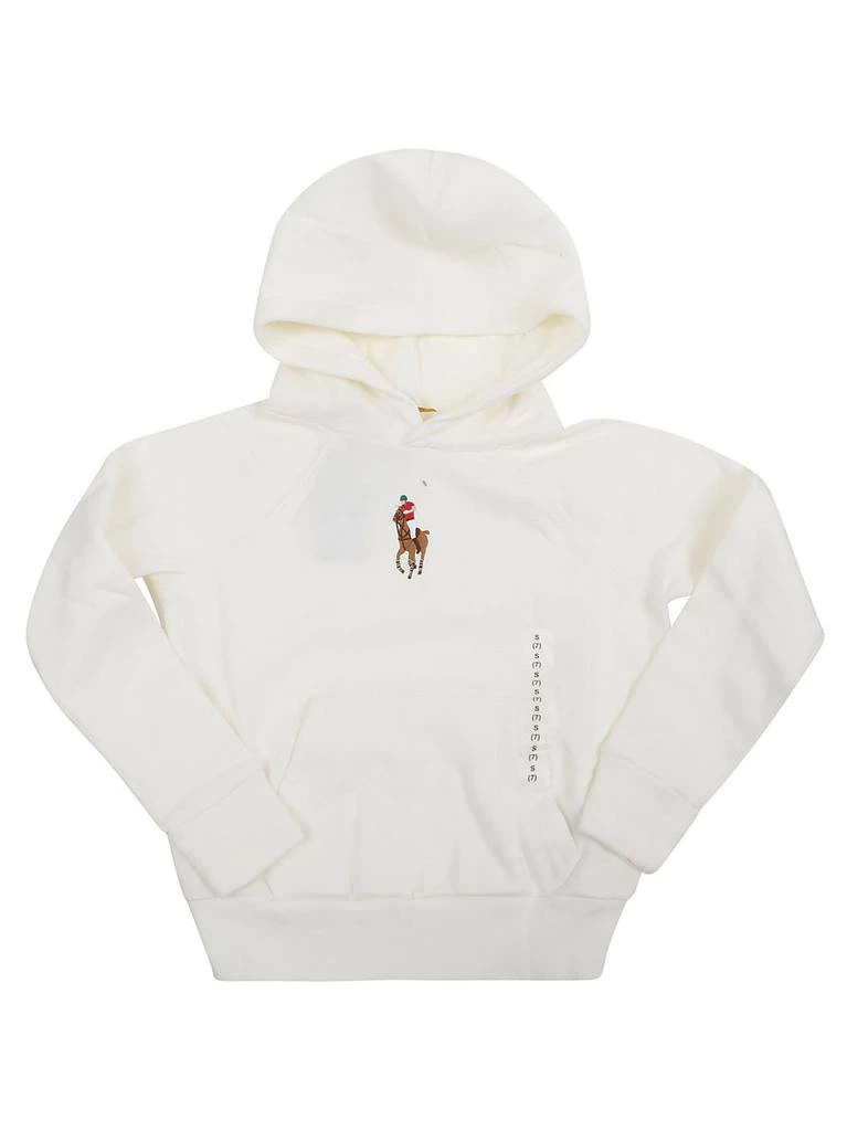 商品Ralph Lauren|Ralph Lauren Kids Big Pony Motif Long-Sleeved Hoodie,价格¥589,第1张图片