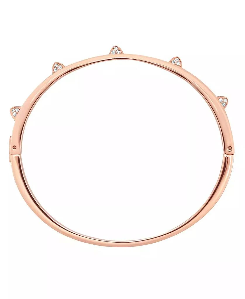 商品Swarovski|Tactic Rose Gold Tone Plated Bangle,价格¥938,第2张图片详细描述