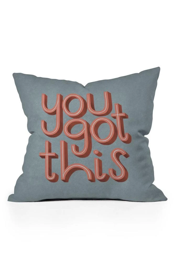 商品DENY Designs|Rachel Szo You Got This III Throw Pillow,价格¥297,第1张图片