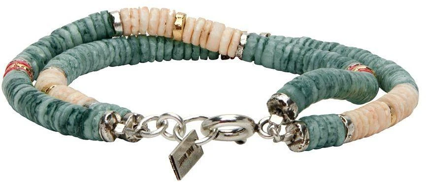 商品Isabel Marant|Green Heishi Bracelet,价格¥395,第4张图片详细描述