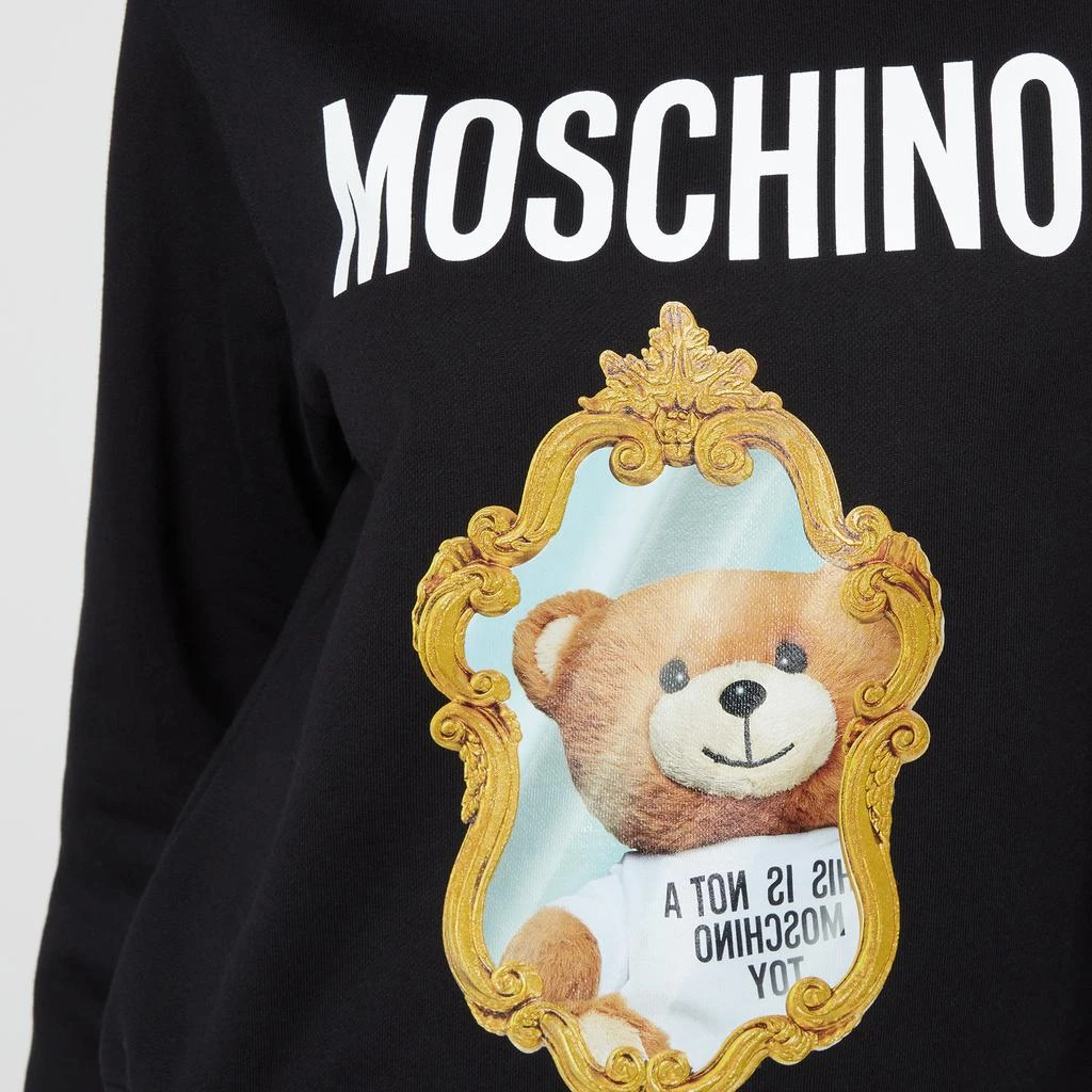 商品Moschino|Moschino Bear Cotton-Jersey Sweatshirt,价格¥1648,第4张图片详细描述