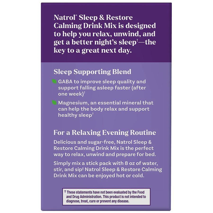 Sleep & Restore Melatonin Free Calming Drink Mix Cherry 商品