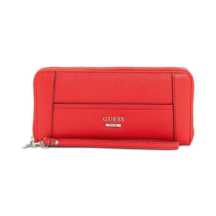 商品GUESS|Huntley Large Zip Around Wallet,价格¥334,第1张图片
