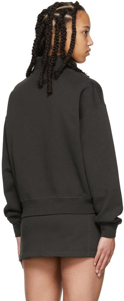 商品Essentials|Black 1/2 Zip Pullover Sweatshirt,价格¥382,第3张图片详细描述