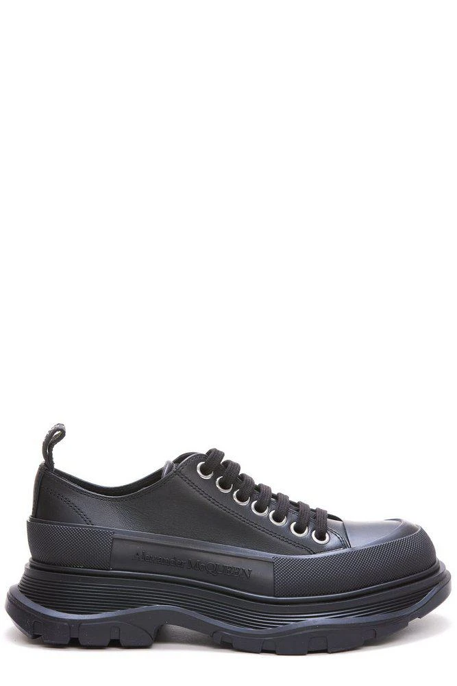 商品Alexander McQueen|Alexander McQueen Tread Slick Chunky Sneakers,价格¥2608,第1张图片