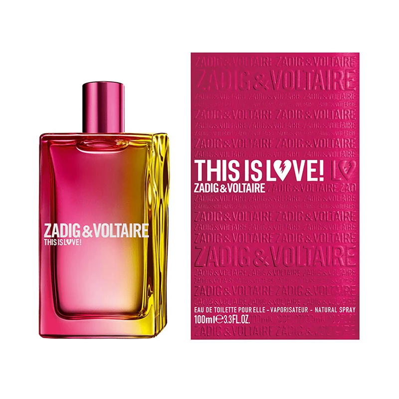 Zadig & Voltaire萨迪格&伏尔泰「这是爱-情侣香水」女士香水 EDP浓香30-50-100ml  商品