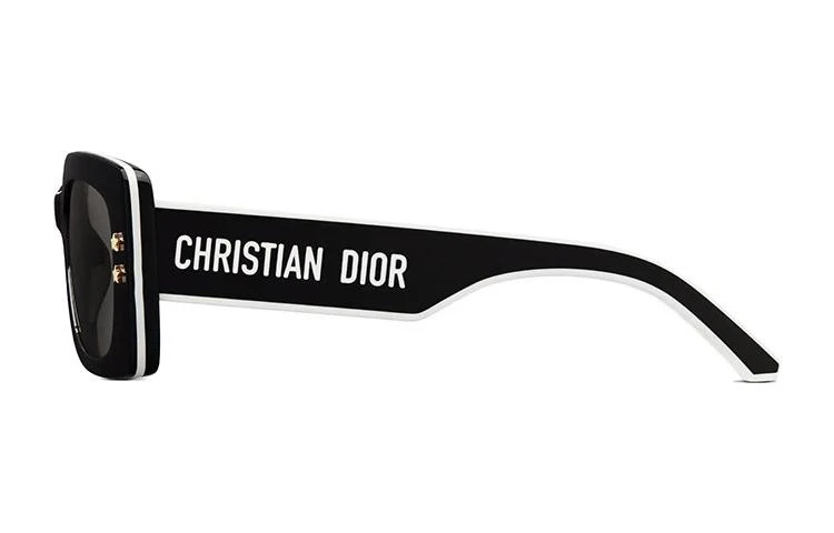 商品[国内直发] Dior|【可配度数】迪奥 侧面字母 板材镜架 不规则形 太阳眼镜 女款 黑色,价格¥2389,第9张图片详细描述
