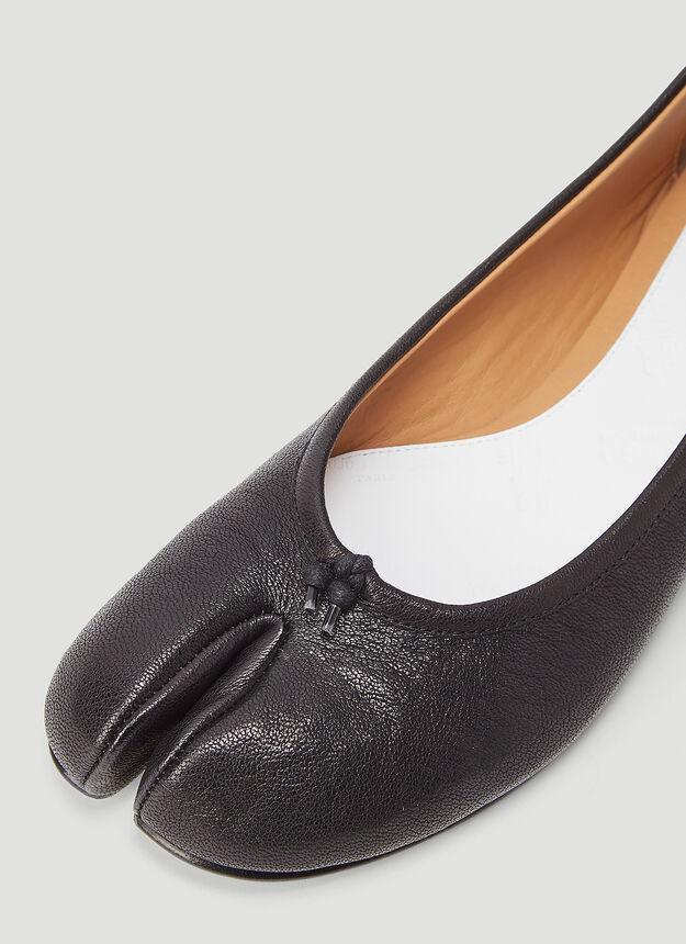 商品MAISON MARGIELA|Tabi Ballerina Pumps in Black,价格¥4878,第7张图片详细描述