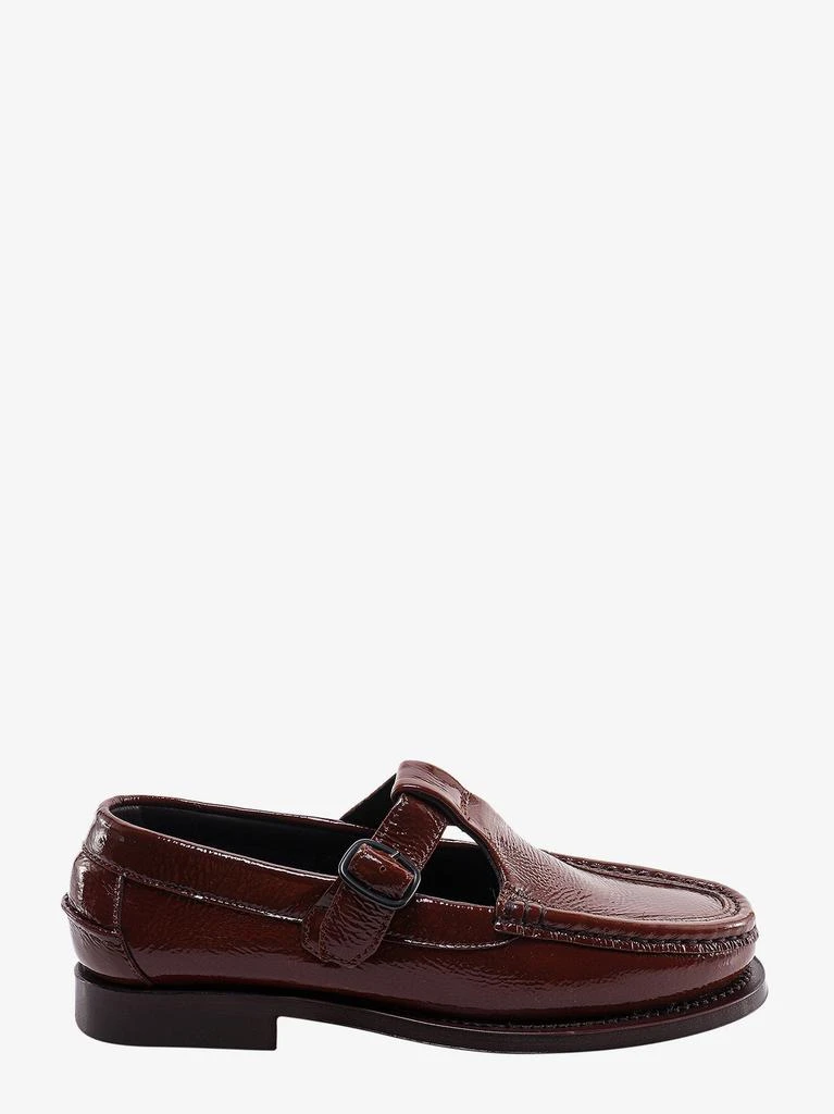 商品Hereu|HEREU Leather Stitched Profile LOAFERS,价格¥4447,第1张图片