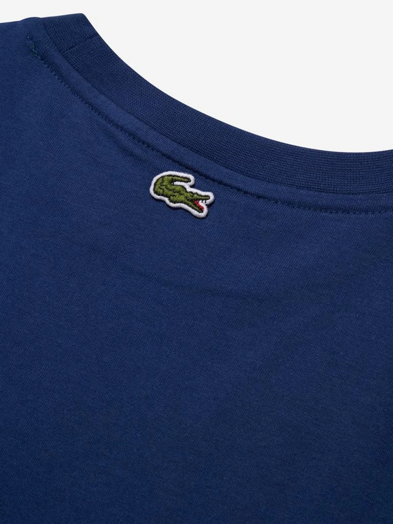 商品Lacoste|Kids Logo T-Shirt in Blue,价格¥242,第4张图片详细描述