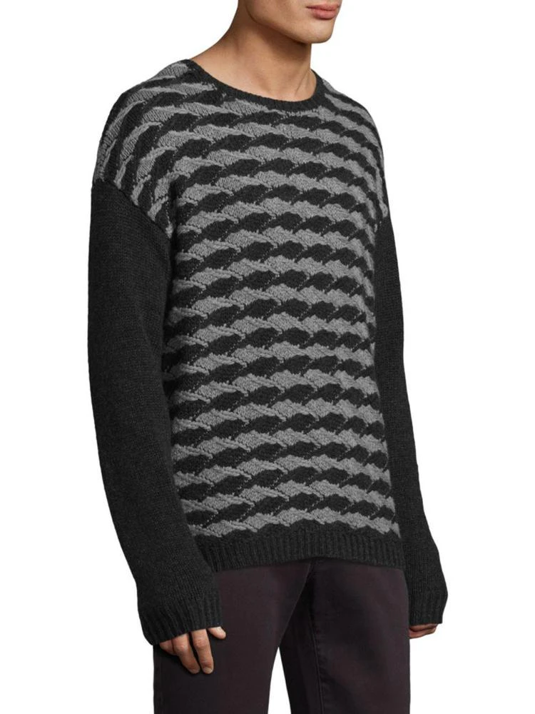 商品John Varvatos|Knitted Crewneck Sweater,价格¥792,第3张图片详细描述