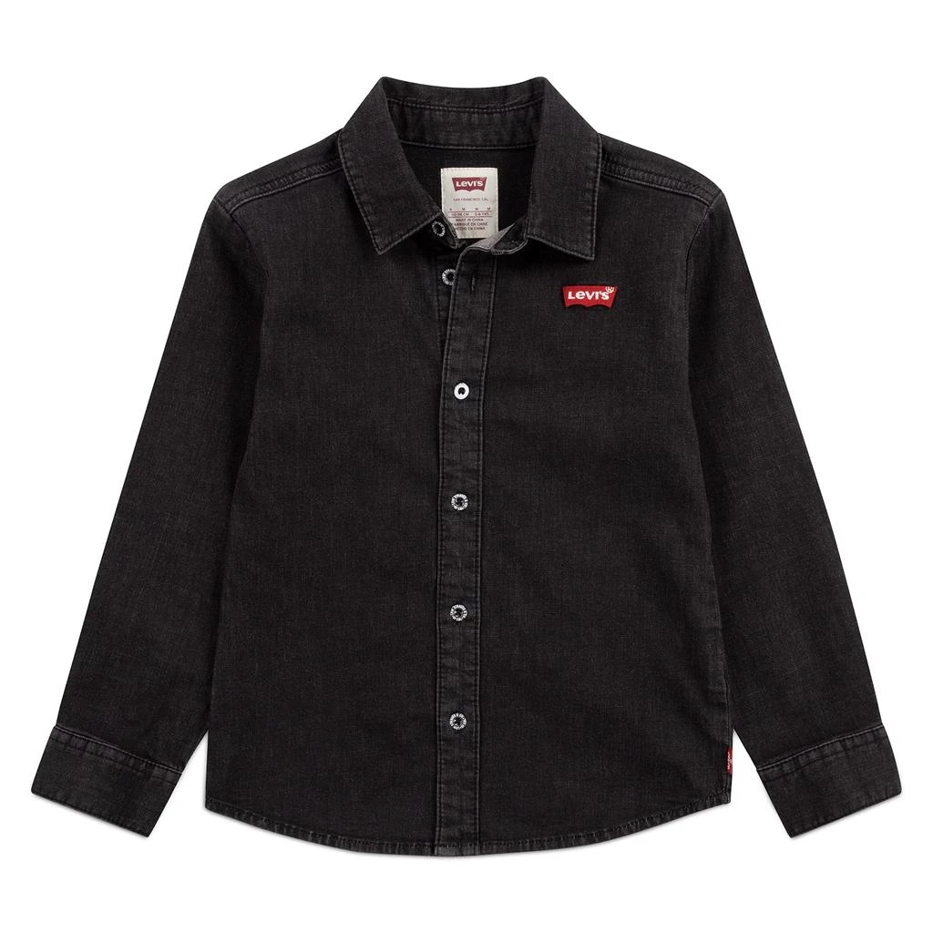 商品Levi's|Button-Up Denim Shirt (Big Kids),价格¥281,第1张图片详细描述