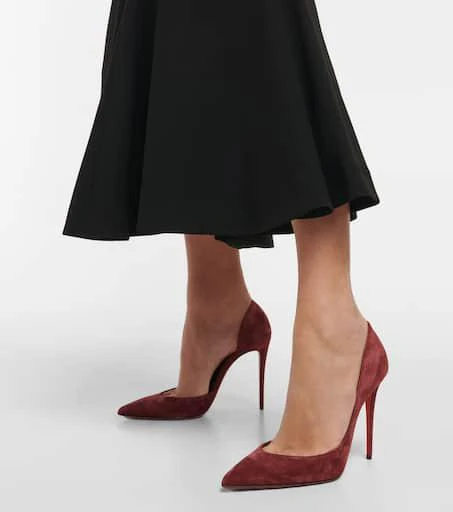 商品Christian Louboutin|Iriza绒面革高跟鞋,价格¥7020,第4张图片详细描述
