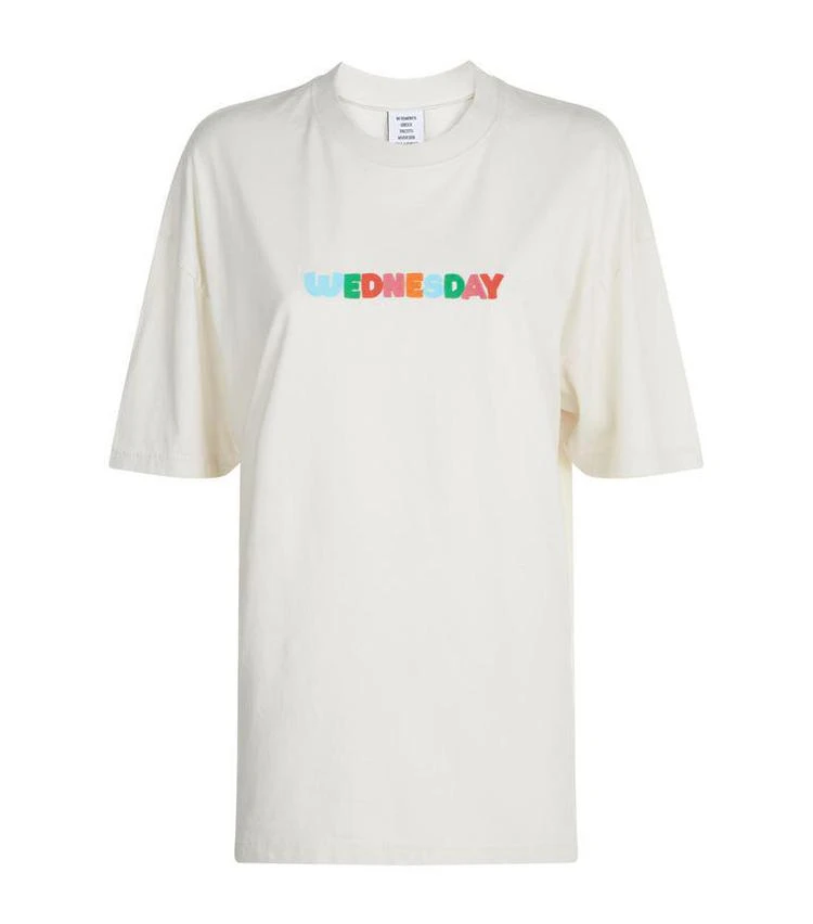 商品Vetements|Wednesday  T恤,价格¥524,第1张图片