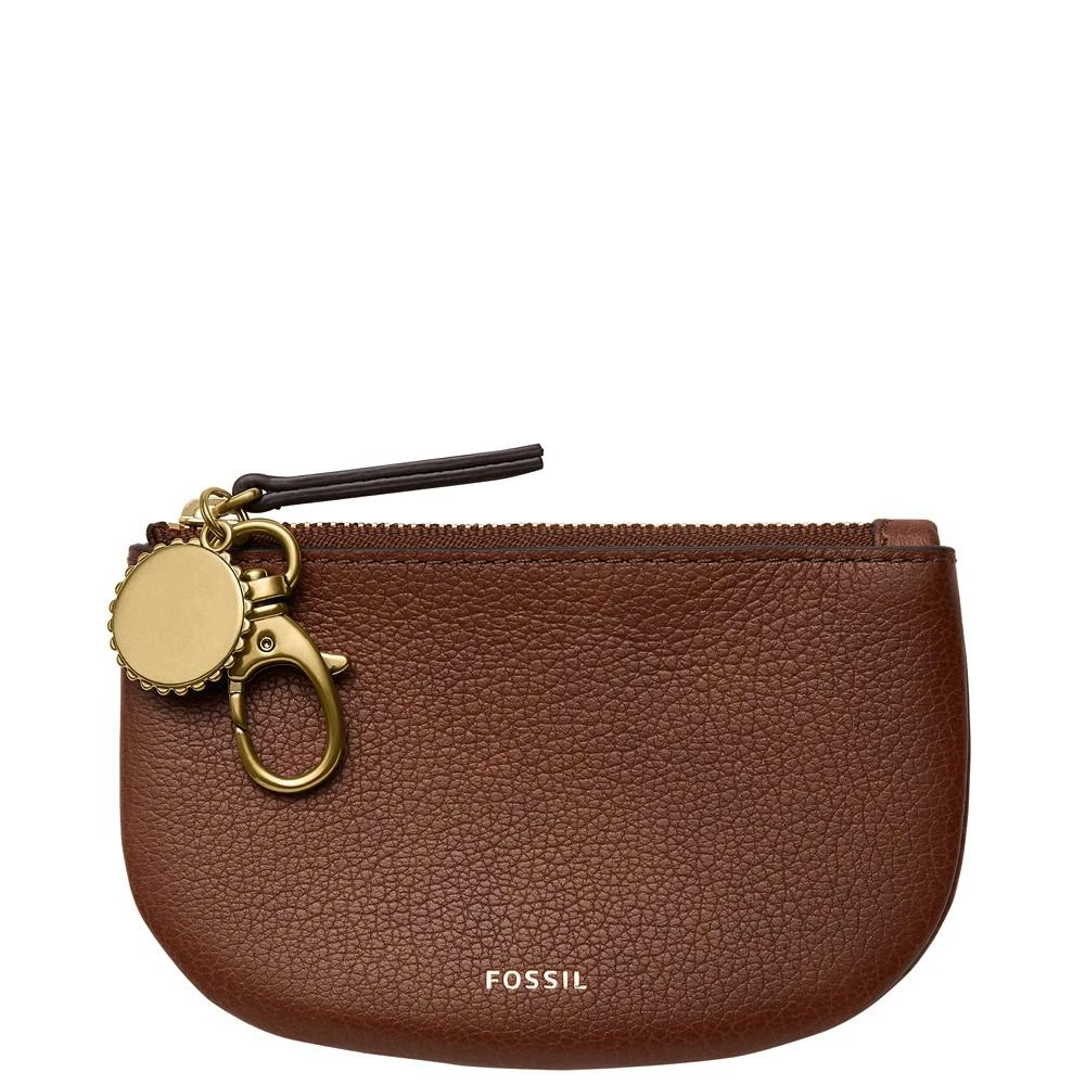 商品Fossil|Polly Leather Zip Pouch,价格¥337,第1张图片