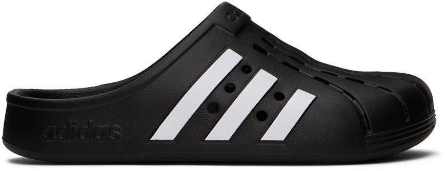 商品Adidas|Black Adilette Clogs,价格¥230,第1张图片