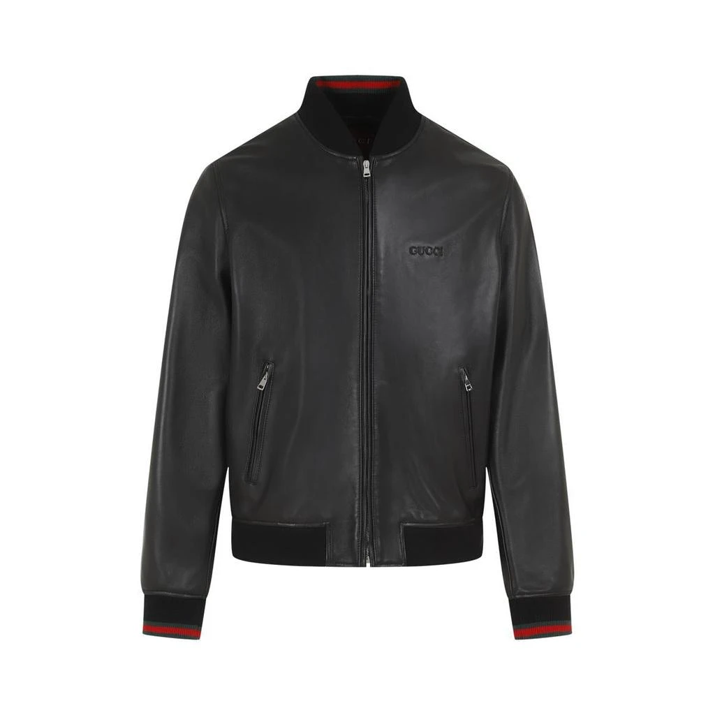 商品Gucci|Gucci Coats & Jackets in Black,价格¥21781,第1张图片