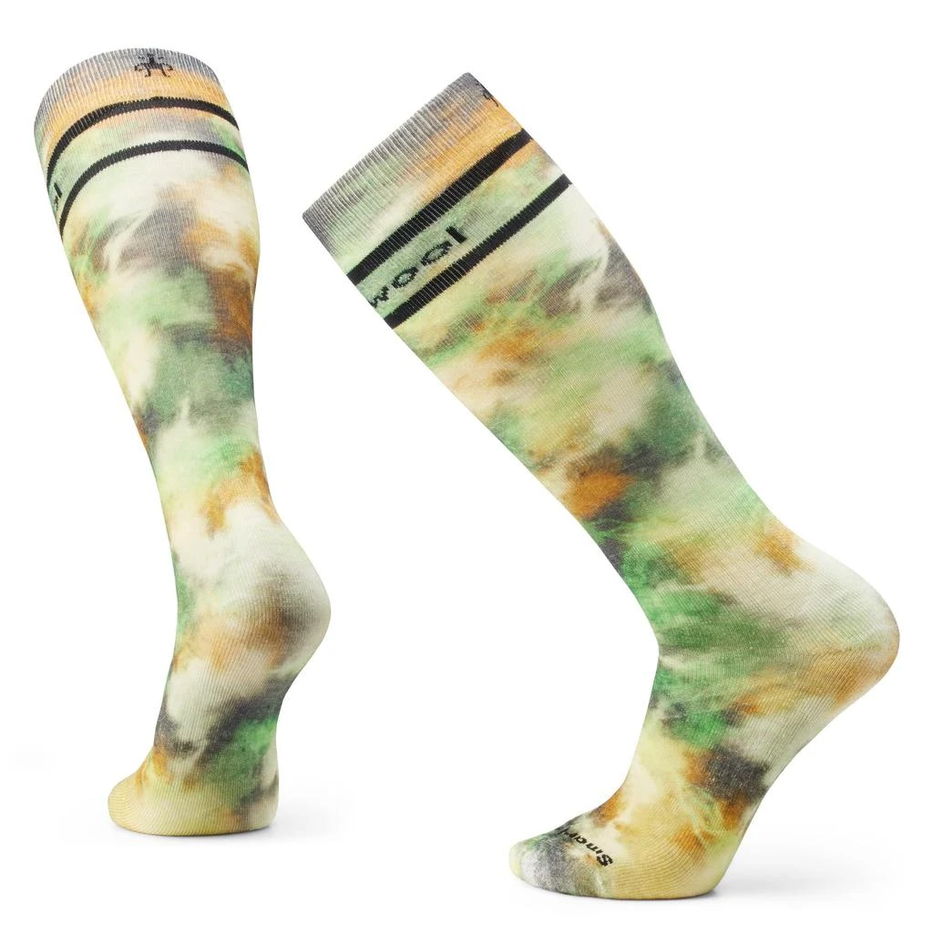 商品SmartWool|Ski Full Cushion Groovy Tie-Dye Print Over the Calf,价格¥215,第1张图片