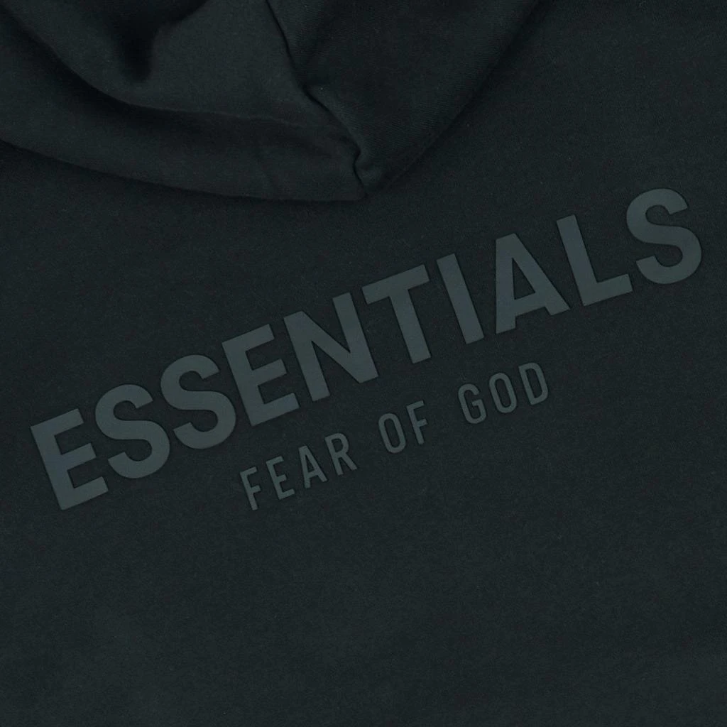 商品Essentials|男款 logo 黑色连帽卫衣,价格¥2068,第3张图片详细描述