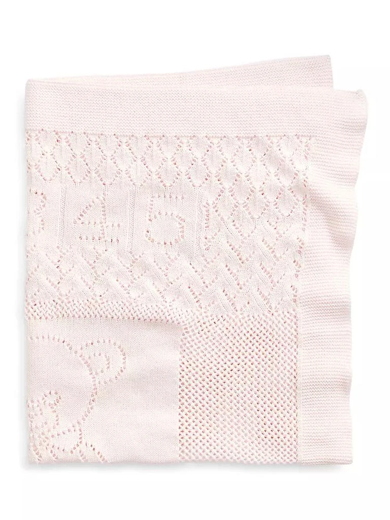 商品Ralph Lauren|Baby's Polo Bear & Heart Cotton Blanket,价格¥626,第1张图片
