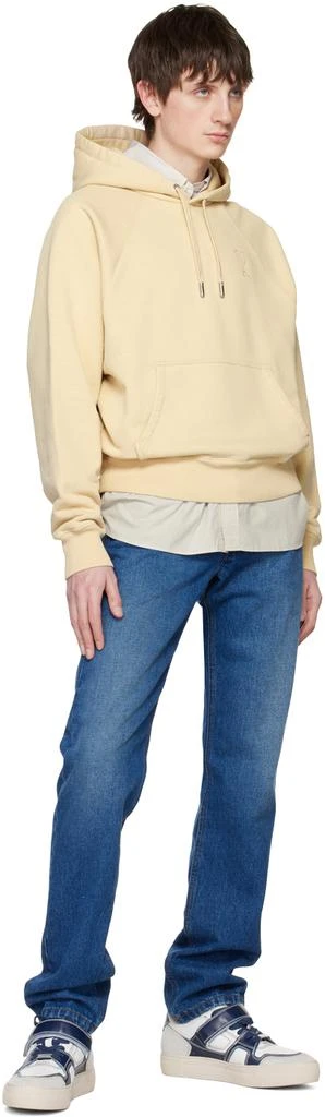 商品AMI|Beige Ami de Cœur Hoodie,价格¥1216,第4张图片详细描述