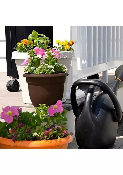 商品Fiskars|Fiskars Ariana Planter Flower Pot With Self Watering Grid Chocolate 8,价格¥87,第5张图片详细描述