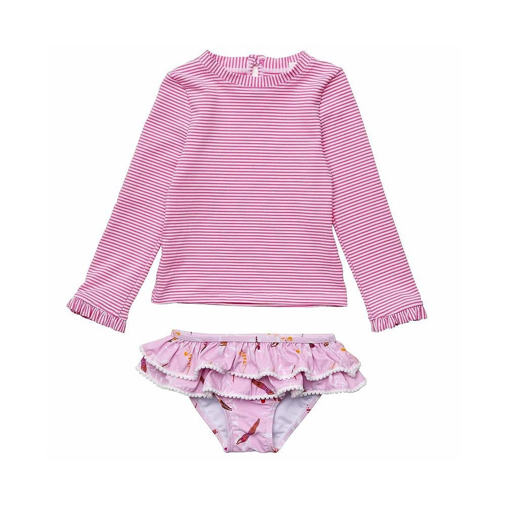 商品Snapper Rock|Baby Girls Diving Diva LS Ruffle Set,价格¥447,第1张图片