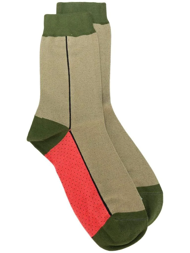 商品Paul Smith|PAUL SMITH colour block ankle socks,价格¥367,第1张图片