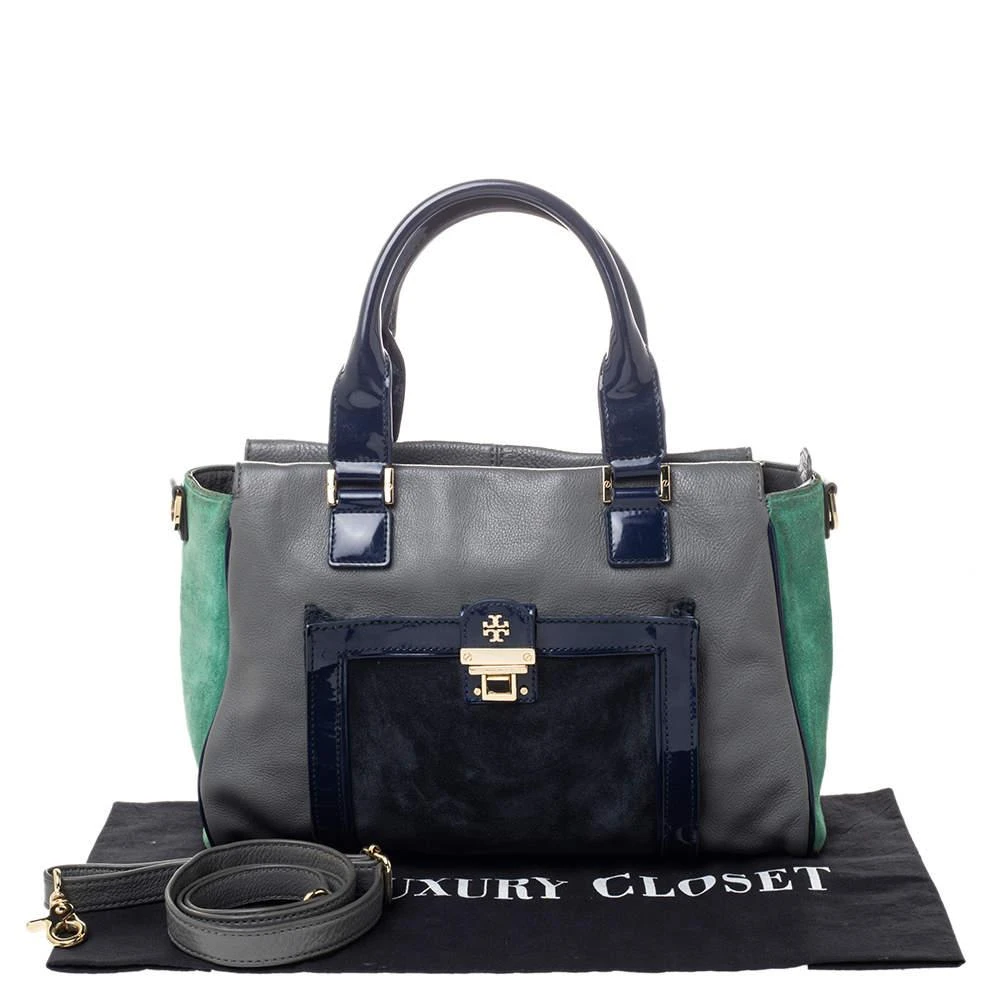 Tory Burch Multicolor Suede And Leather Tote 商品
