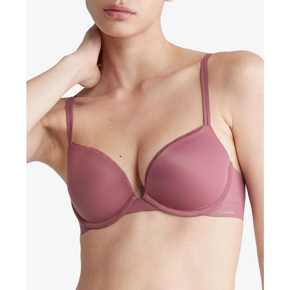 商品Calvin Klein|Women's Liquid Touch Push-Up Plunge Bra QF4083,价格¥157,第1张图片