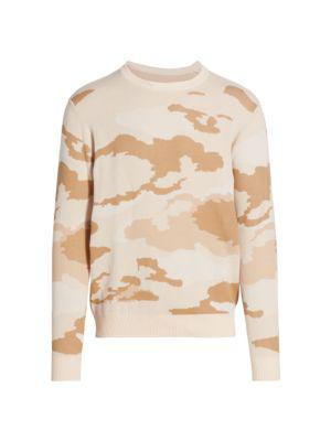 Watermark Camouflage Crewneck Sweater商品第2张图片规格展示