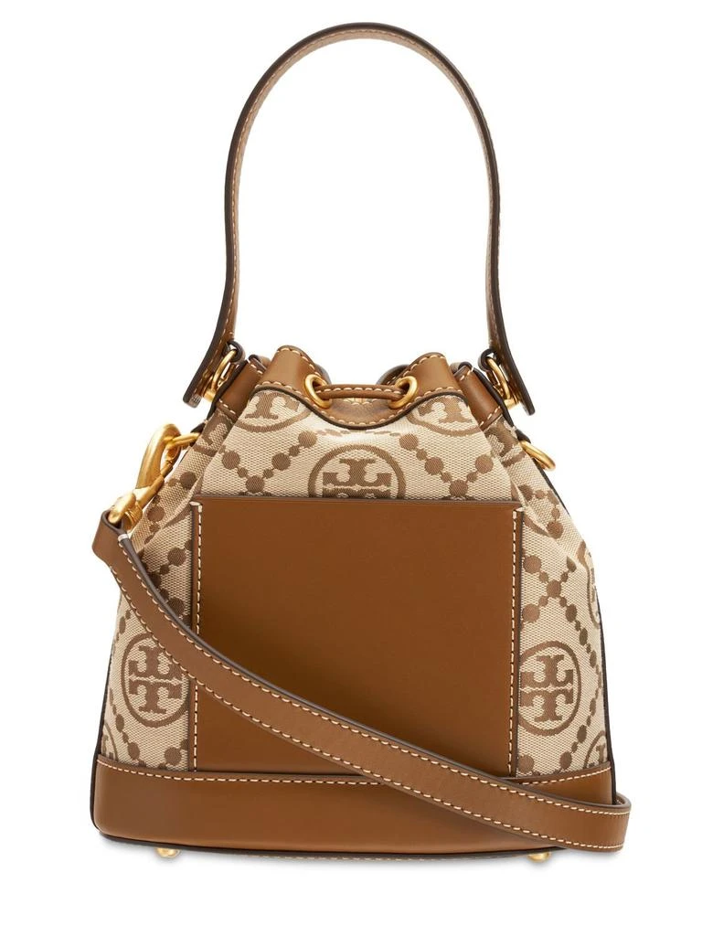 商品Tory Burch|Logo Monogram Jacquard Bucket Bag,价格¥5341,第5张图片详细描述