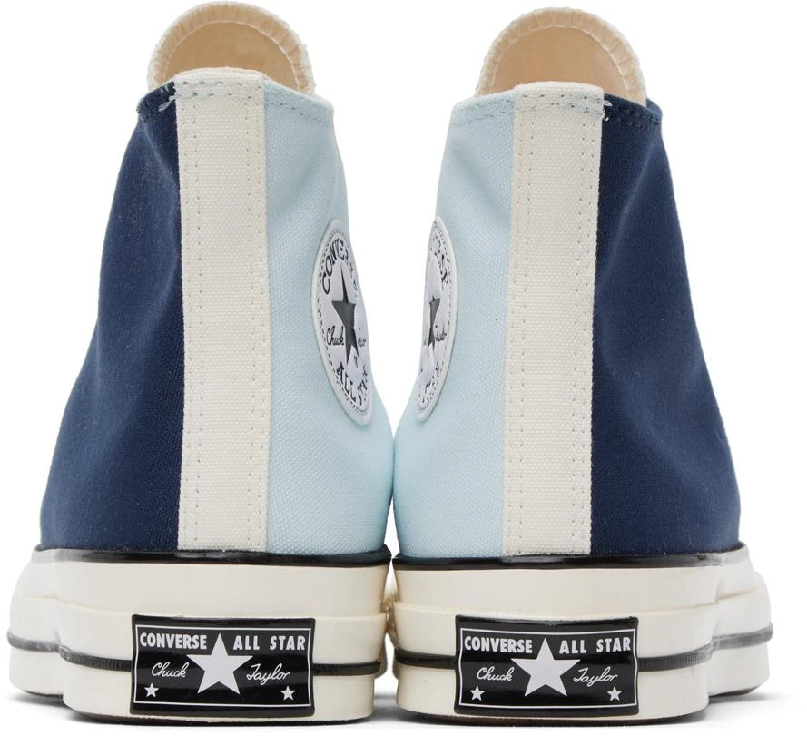 商品Converse|Blue & Navy Chuck 70 Nautical Sneakers,价格¥665,第2张图片详细描述