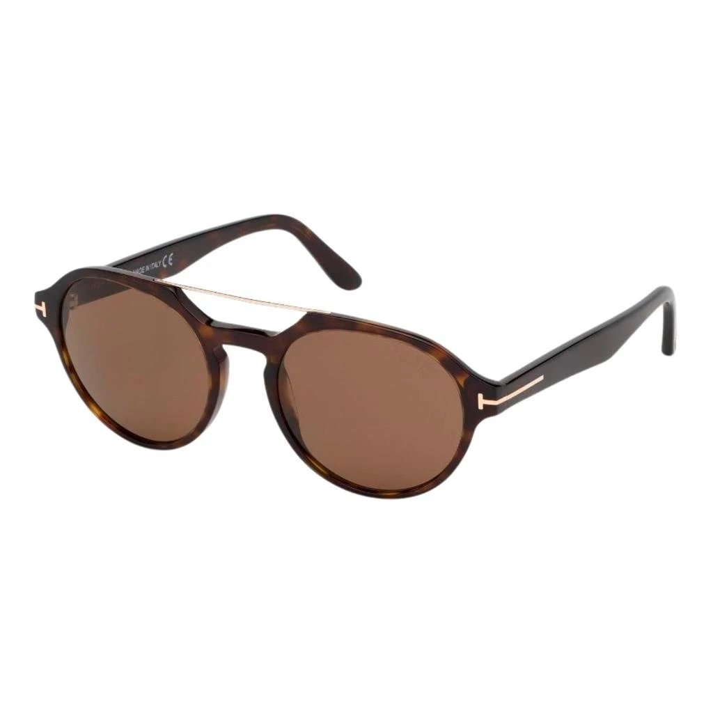 商品Tom Ford|Tom Ford  FT 0696 52H 55mm Unisex Round Sunglasses,价格¥1222,第2张图片详细描述