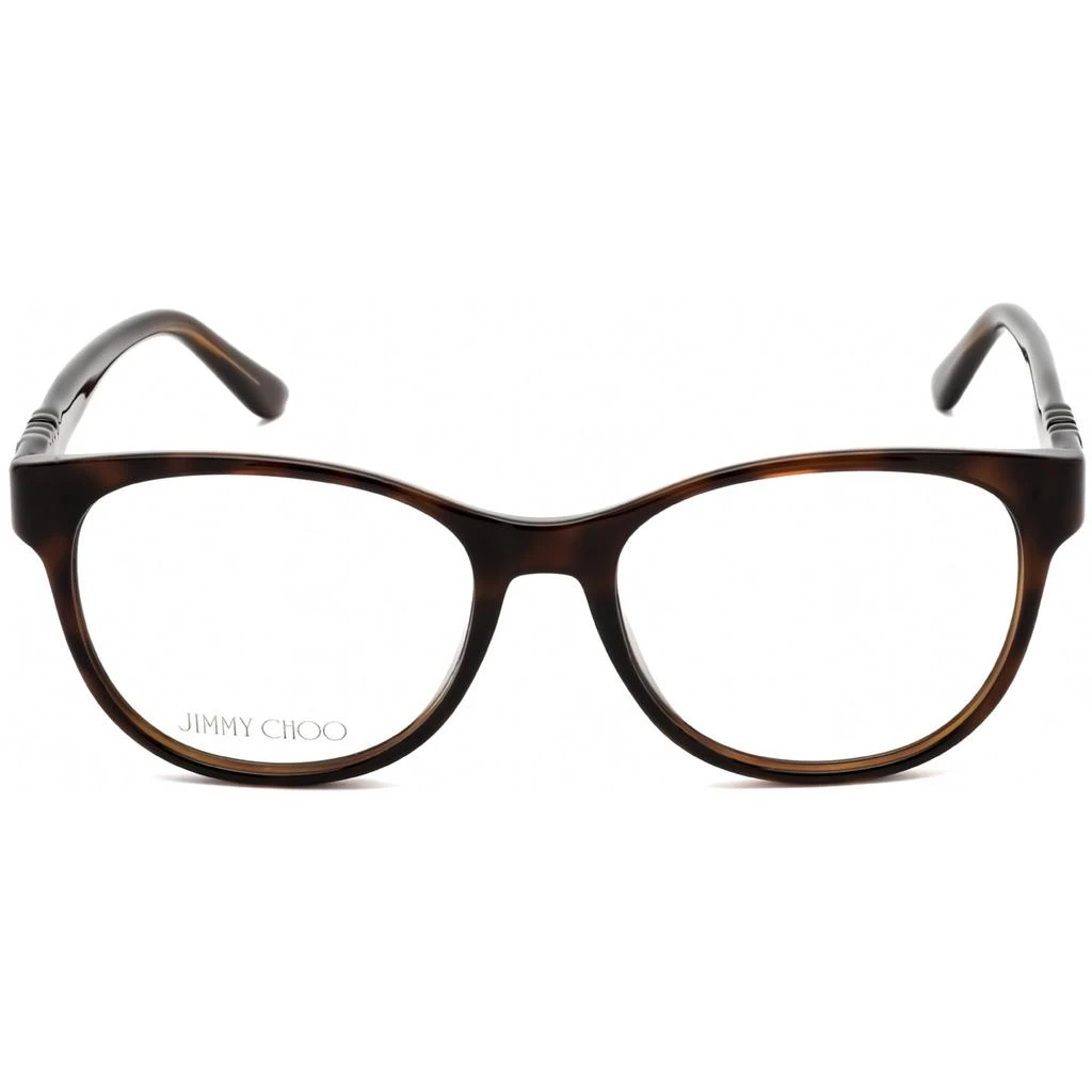 商品Jimmy Choo|Jimmy Choo Women's Eyeglasses - Clear Lens Havana Acetate Frame | JC 241 0086 00,价格¥720,第2张图片详细描述