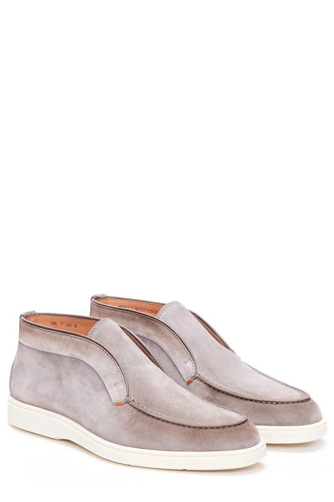 商品Santoni|Santoni Desert Round Toe Slip-On Boots,价格¥4336,第3张图片详细描述