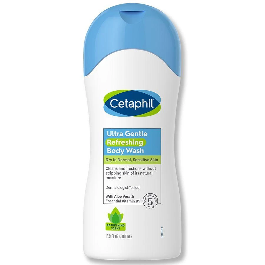 商品Cetaphil|Ultra Gentle Body Wash, Refreshing Scent,价格¥92,第1张图片